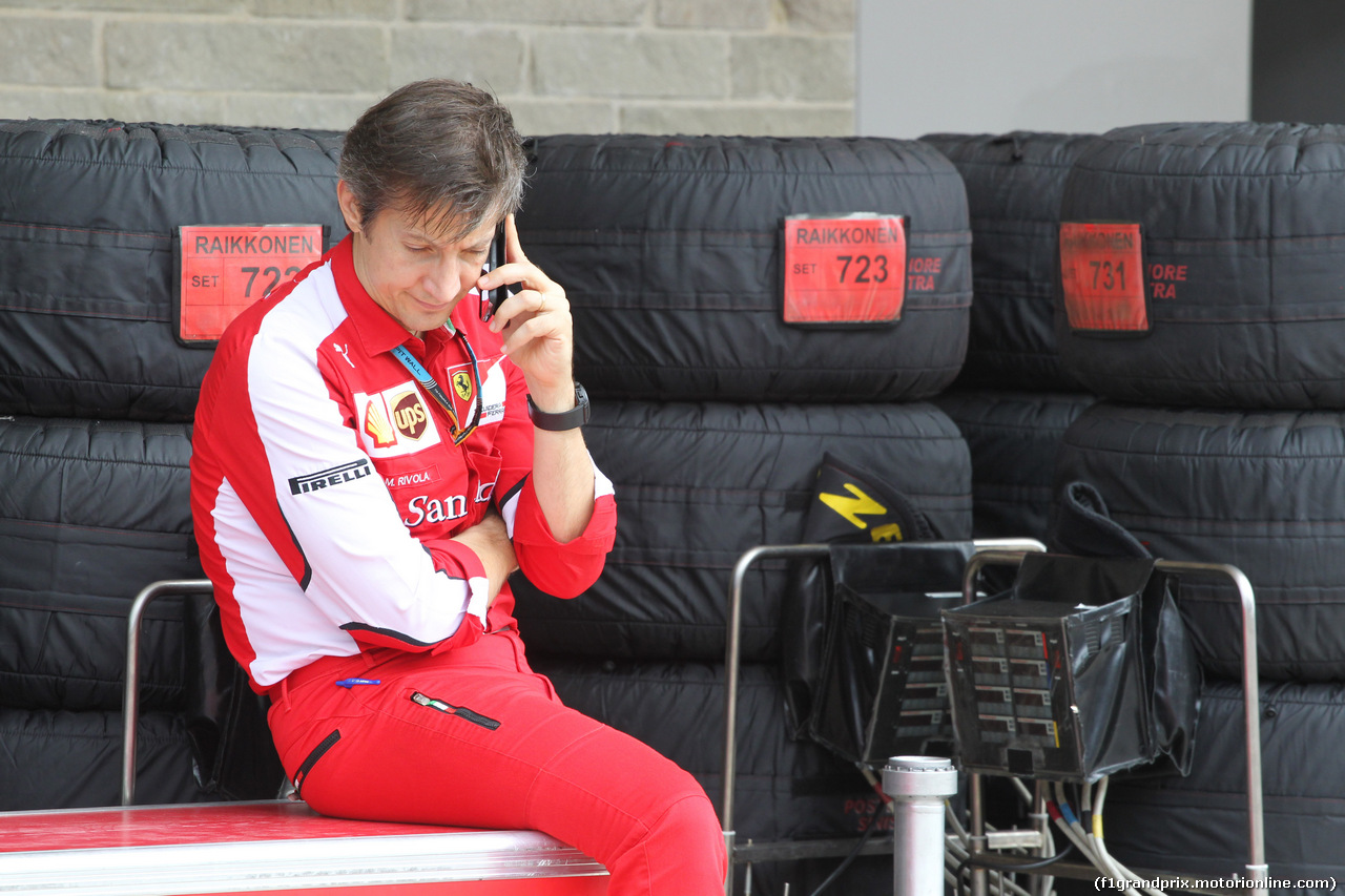 GP USA, 22.10.2015- Massimo Rivola (ITA) Ferrari Sporting Director