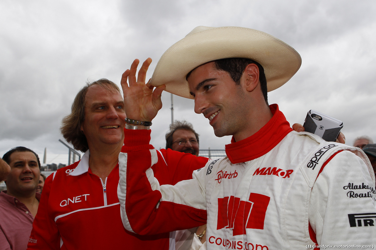 GP USA, 22.10.2015- Alexander Rossi (USA) Manor Marussia F1 Team