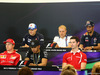 GP USA, 22.10.2015- Giovedi'  official Press Conference,  L to R upper line Marcus Ericsson (SUE) Sauber C34, Valtteri Bottas (FIN) Williams F1 Team FW37 e Daniel Ricciardo (AUS) Red Bull Racing RB11, lower line Kimi Raikkonen (FIN) Ferrari SF15-T, 1 e 53