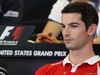 GP USA, 22.10.2015- Giovedi'  official Press Conference, Alexander Rossi (USA) Manor Marussia F1 Team