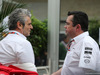 GP USA, 22.10.2015- Maurizio Arrivabene (ITA) Ferrari Team Principal with Eric Boullier (FRA) McLaren Racing Director