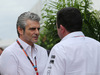 GP USA, 22.10.2015- Maurizio Arrivabene (ITA) Ferrari Team Principal with Eric Boullier (FRA) McLaren Racing Director