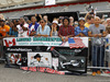 GP USA, 22.10.2015- Lewis Hamilton (GBR) Mercedes AMG F1 W06  fans