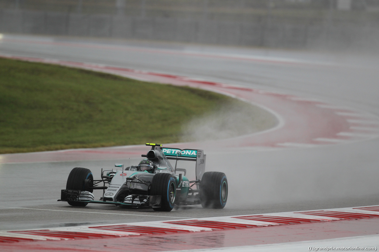 GP USA, 24.10.2015- Prove Libere 3, Nico Rosberg (GER) Mercedes AMG F1 W06