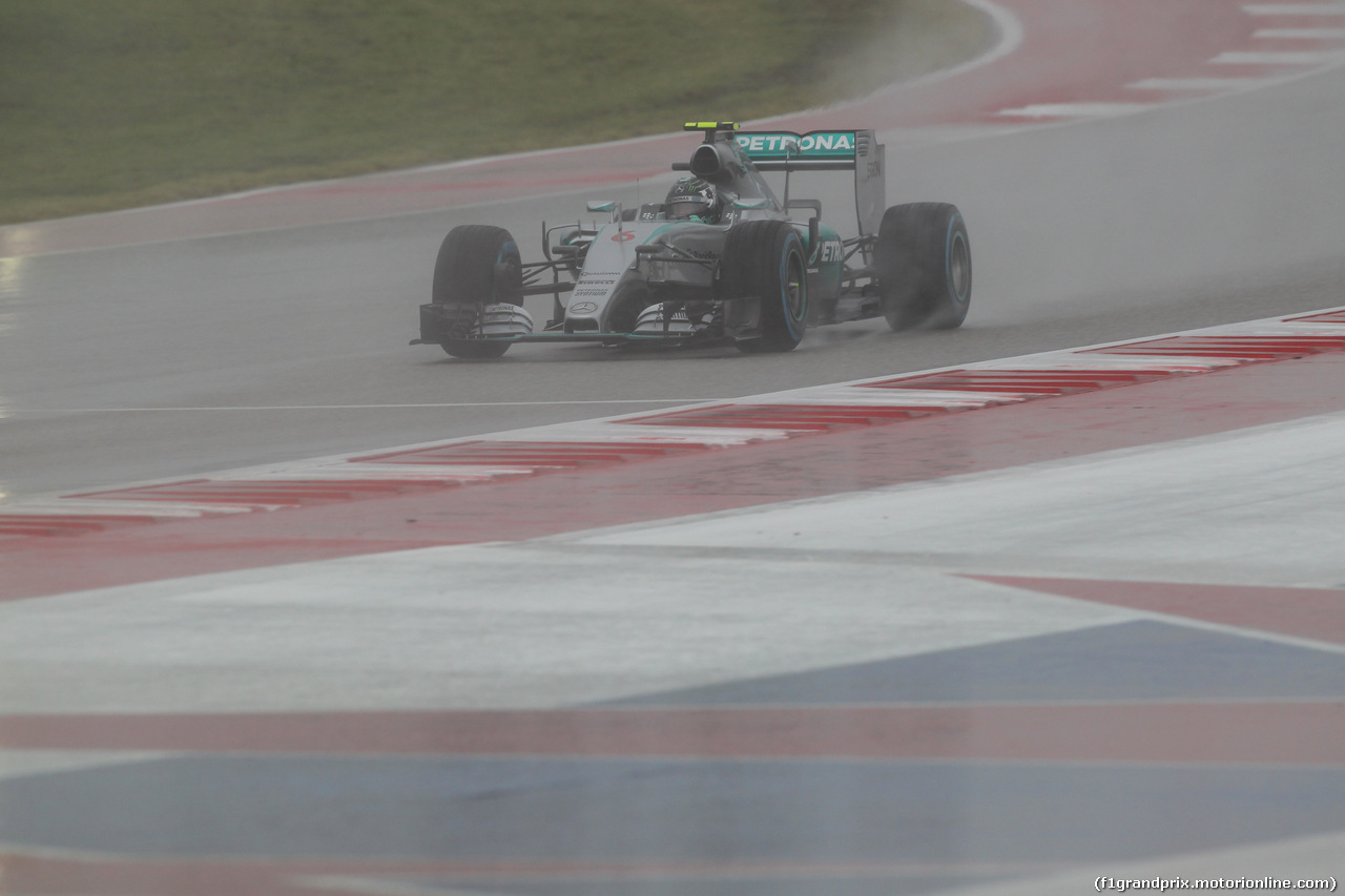 GP USA, 24.10.2015- Prove Libere 3, Nico Rosberg (GER) Mercedes AMG F1 W06