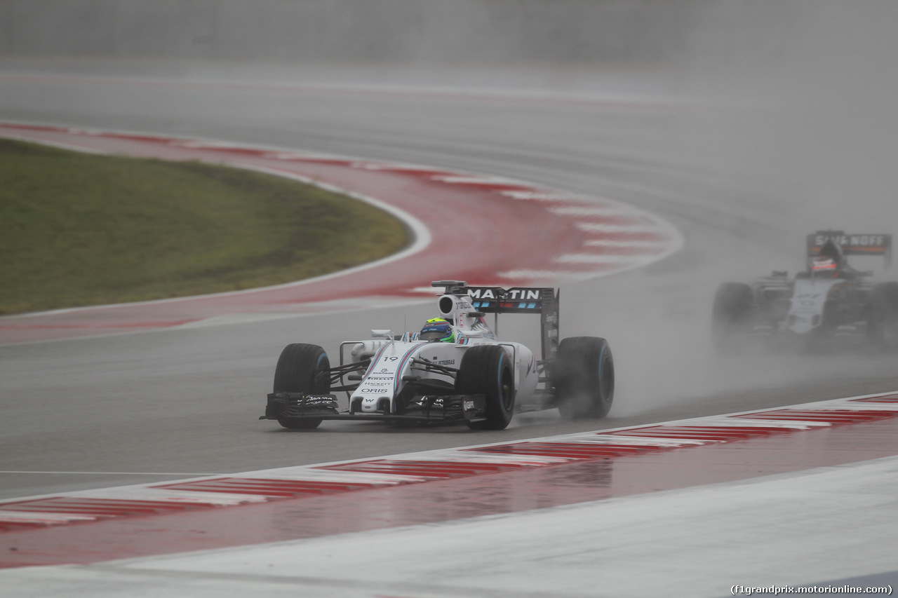 GP USA, 24.10.2015- Prove Libere 3, Felipe Massa (BRA) Williams F1 Team FW37