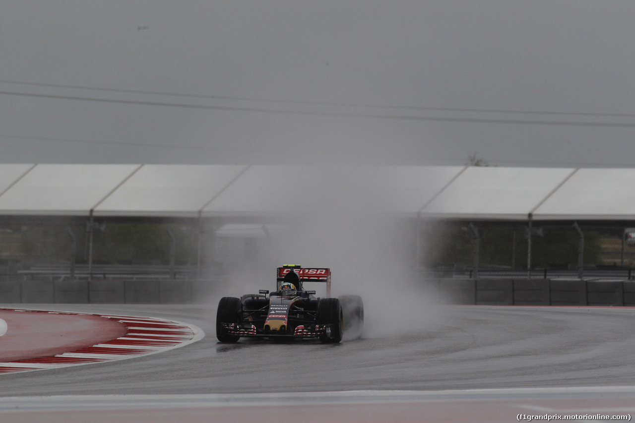 GP USA, 24.10.2015- Prove Libere 3, Carlos Sainz Jr (ESP) Scuderia Toro Rosso STR10