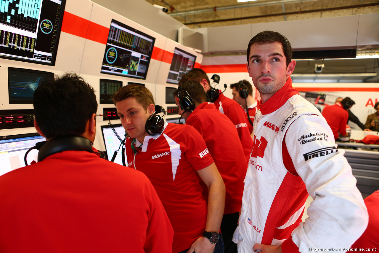 GP USA, 24.10.2015- Prove Libere 3,  Alexander Rossi (USA) Manor Marussia F1 Team