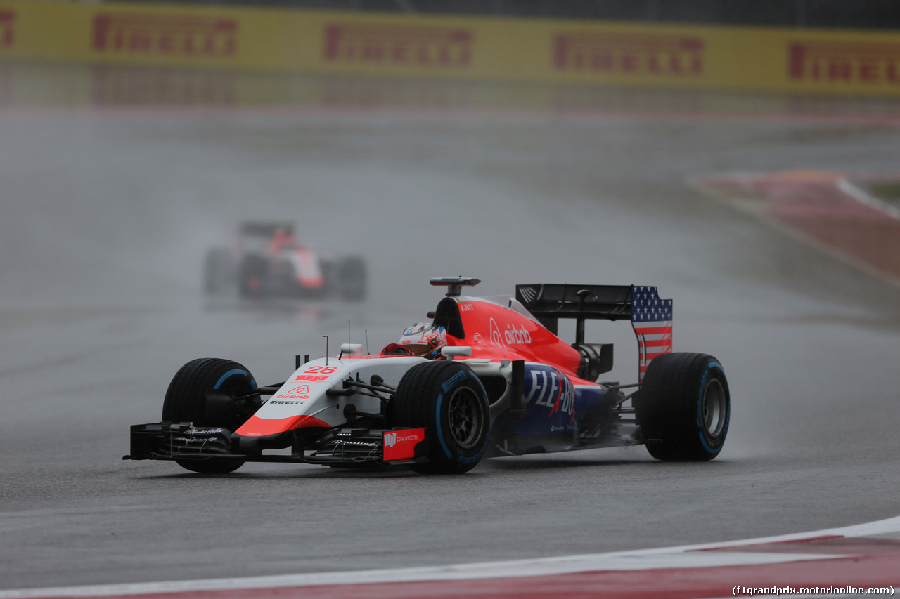 GP USA, 24.10.2015- Prove Libere 3,  William Stevens (GBR) Manor Marussia F1 Team