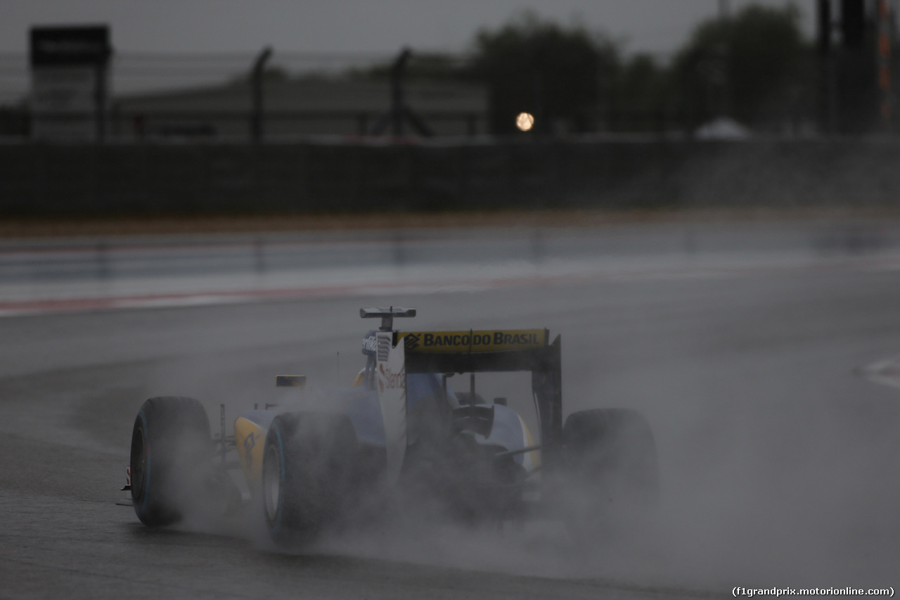 GP USA, 24.10.2015- Prove Libere 3,  Marcus Ericsson (SUE) Sauber C34