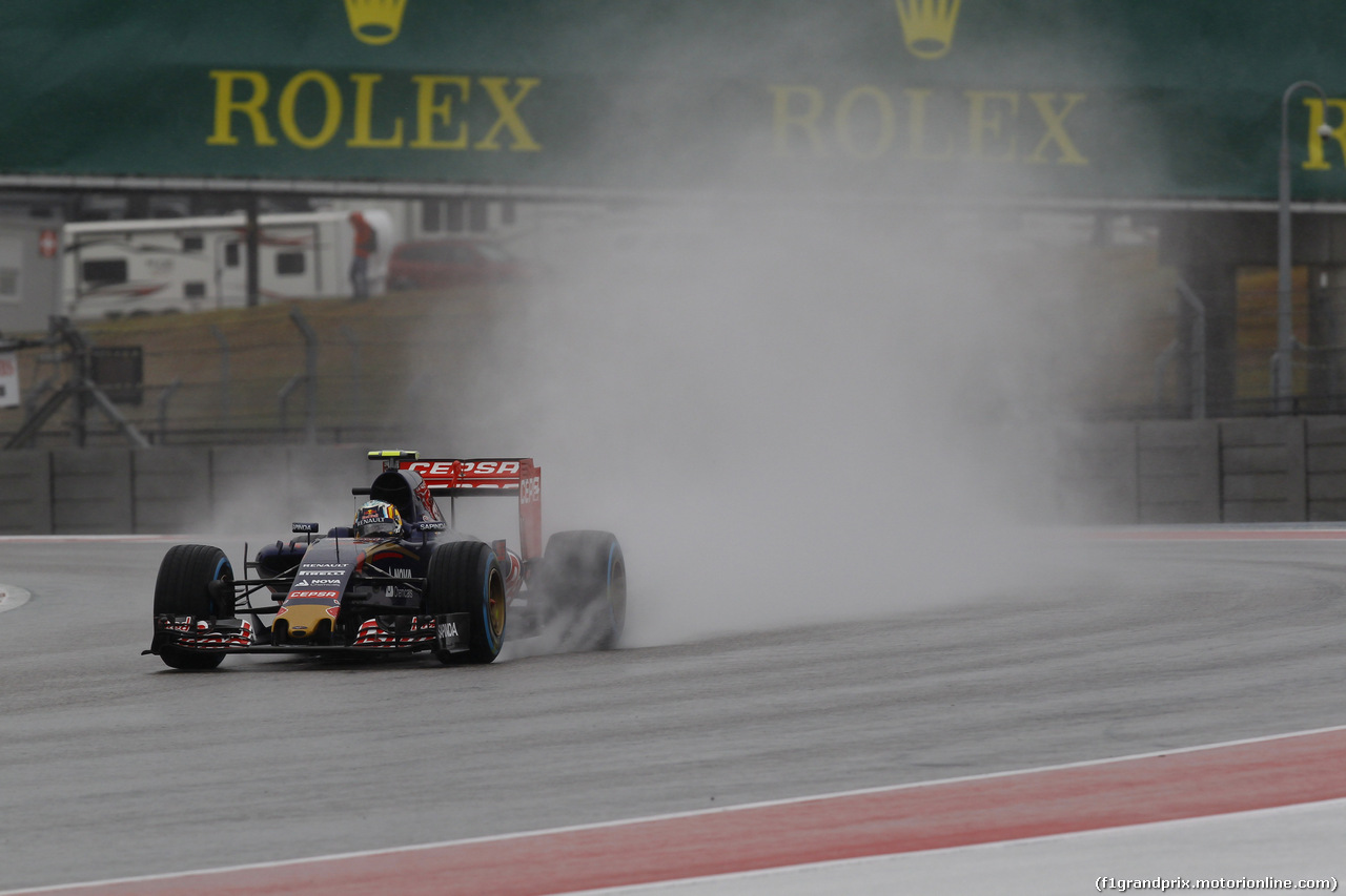 GP USA, 24.10.2015- Prove Libere 3,  Max Verstappen (NED) Scuderia Toro Rosso STR10