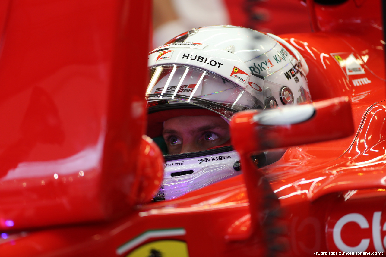 GP USA, 24.10.2015- Prove Libere 3,  Sebastian Vettel (GER) Ferrari SF15-T