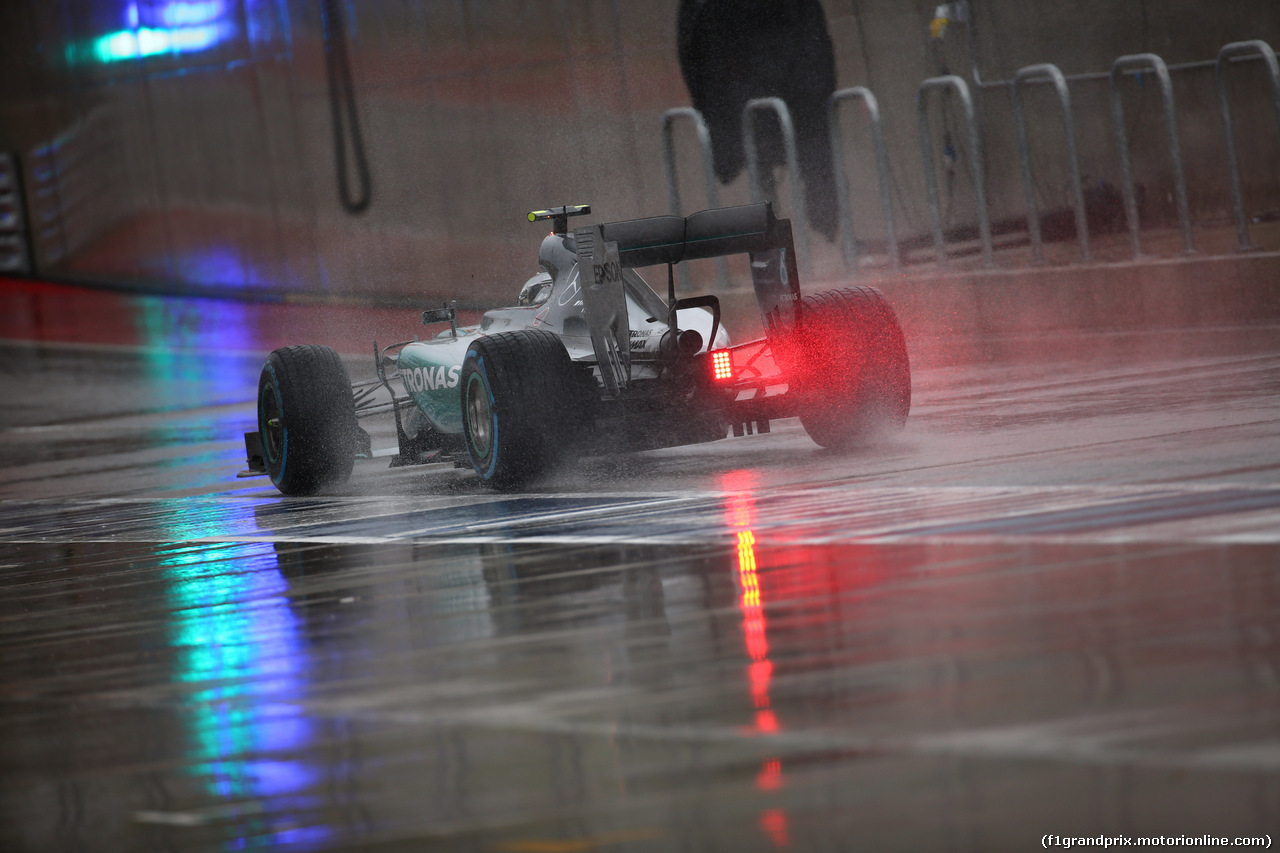 GP USA, 24.10.2015- Prove Libere 3,  Nico Rosberg (GER) Mercedes AMG F1 W06