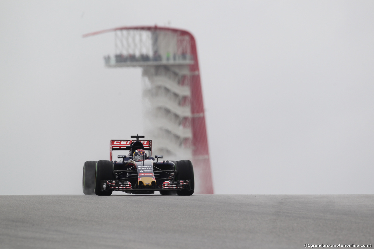 GP USA, 23.10.2015- Prove Libere 1, Max Verstappen (NED) Scuderia Toro Rosso STR10