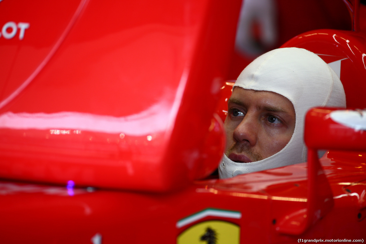 GP USA, 23.10.2015- Prove Libere 1, Sebastian Vettel (GER) Ferrari SF15-T