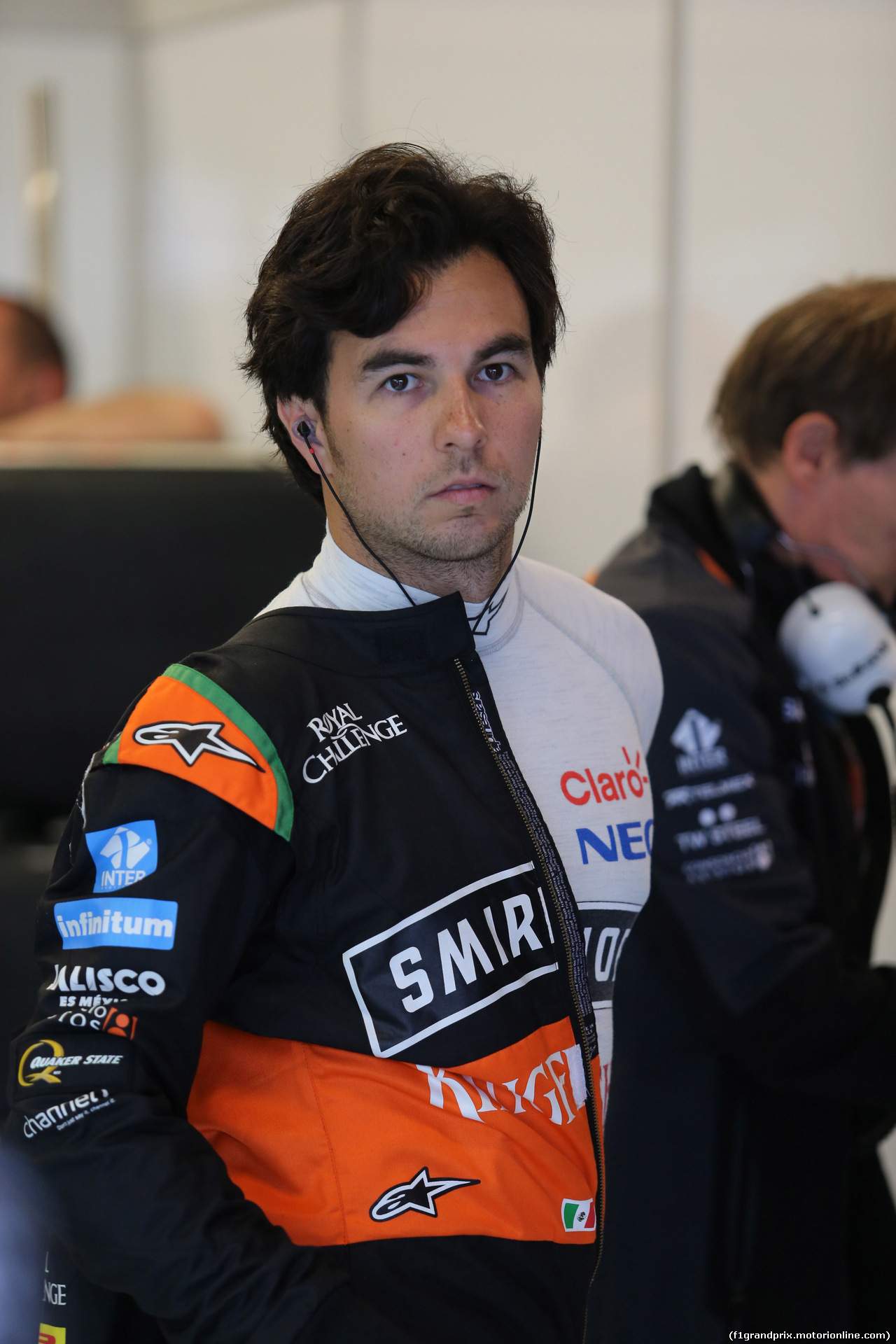 GP USA, 23.10.2015- Prove Libere 1, Sergio Perez (MEX) Sahara Force India F1 Team VJM08