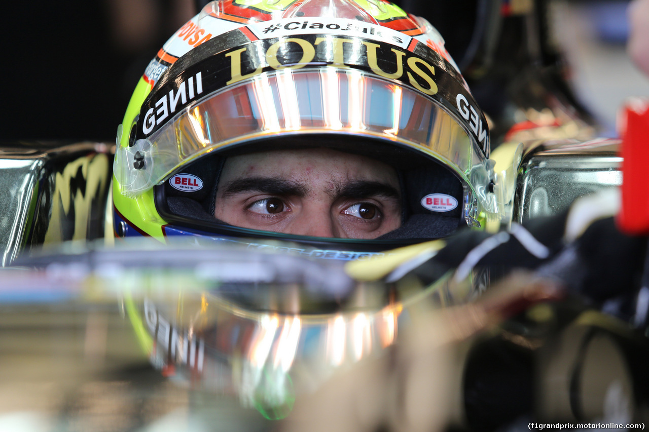 GP USA, 23.10.2015- Prove Libere 1, Pastor Maldonado (VEN) Lotus F1 Team E23