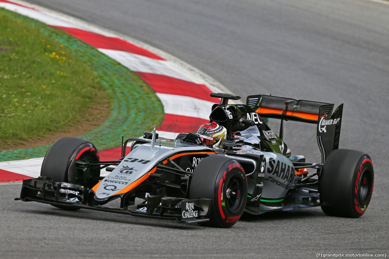 TEST F1 AUSTRIA 24 GIUGNO, Pascal Wehrlein (GER) Sahara Force India F1 VJM08 Test Driver.
24.06.2015.