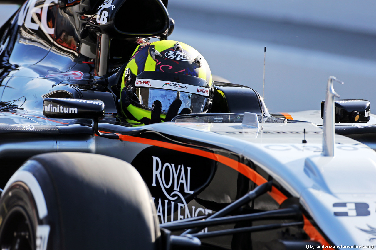 TEST F1 BARCELLONA 12 MAGGIO, Nick Yelloly (GBR) Sahara Force India F1 VJM08 Test Driver.
12.05.2015.