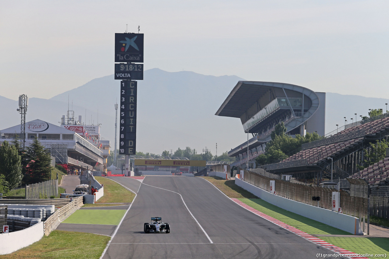 TEST F1 BARCELLONA 12 MAGGIO