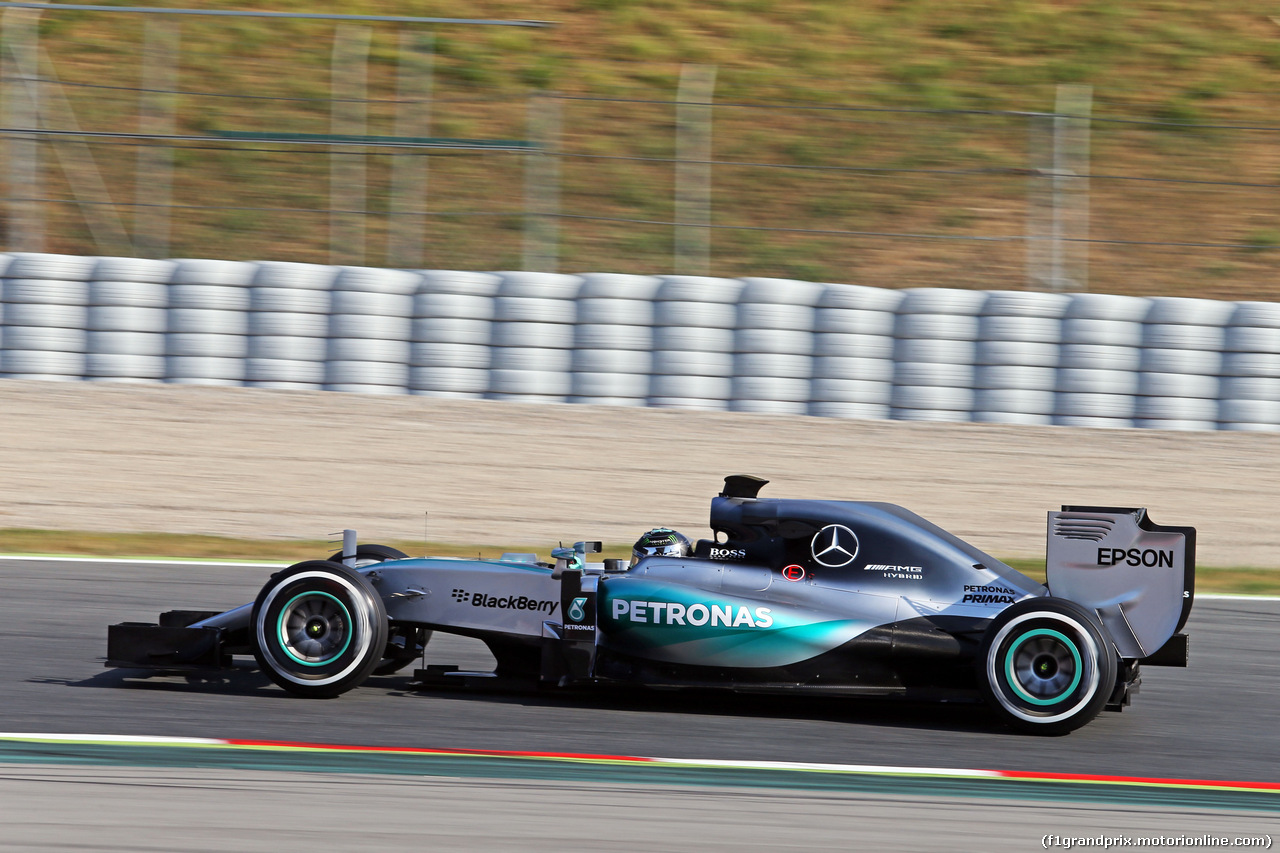 TEST F1 BARCELLONA 12 MAGGIO, Nico Rosberg (GER) Mercedes AMG F1 W06.
12.05.2015.