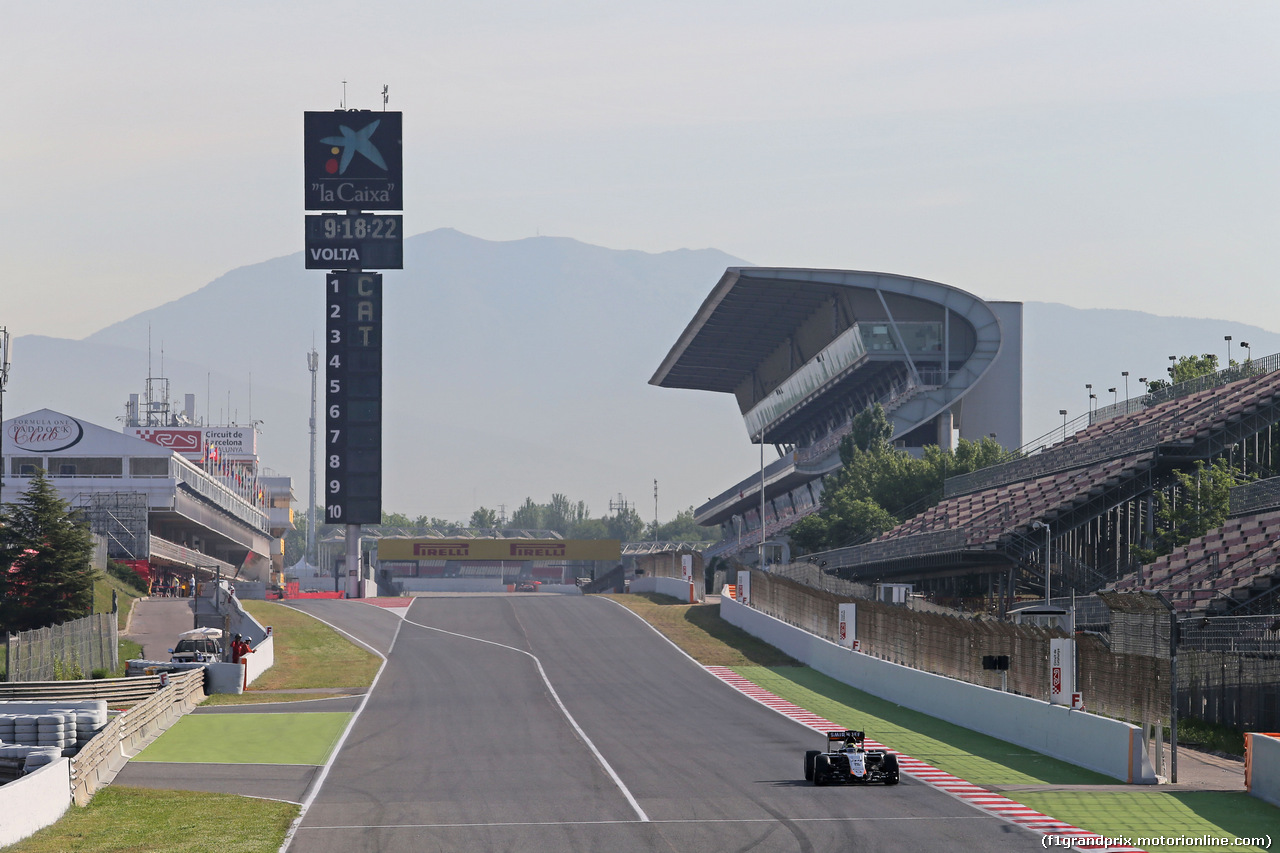 TEST F1 BARCELLONA 12 MAGGIO, Nick Yelloly (GBR) Sahara Force India F1 VJM08 Test Driver.
12.05.2015.