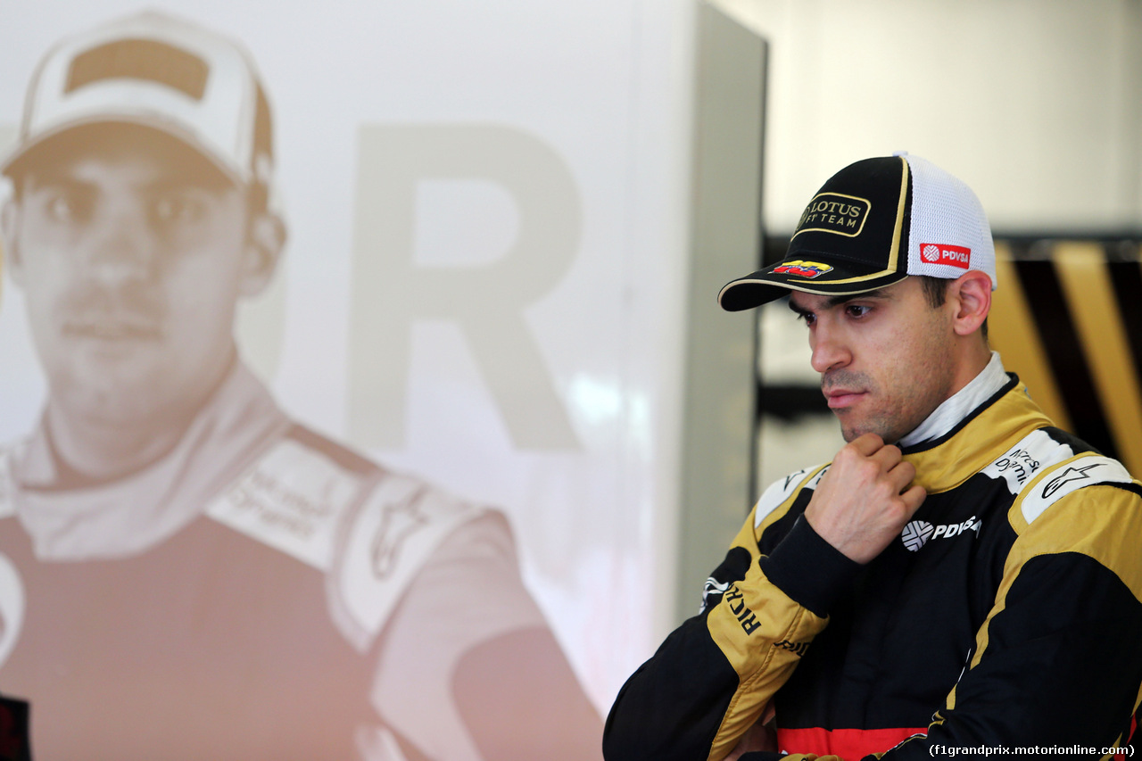 TEST F1 BARCELLONA 12 MAGGIO, Pastor Maldonado (VEN) Lotus F1 Team.
12.05.2015.