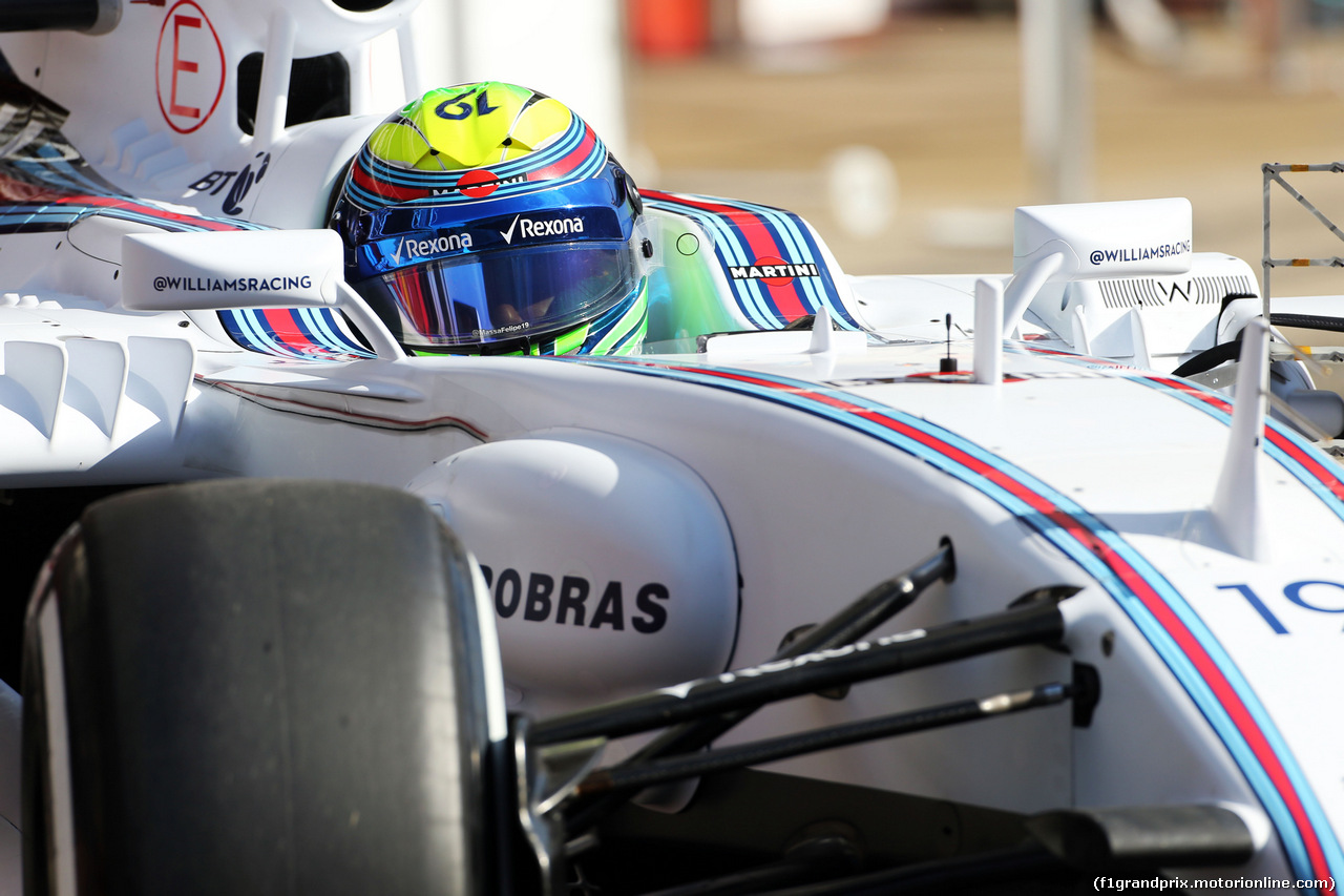 TEST F1 BARCELLONA 12 MAGGIO, Felipe Massa (BRA) Williams FW37.
12.05.2015.