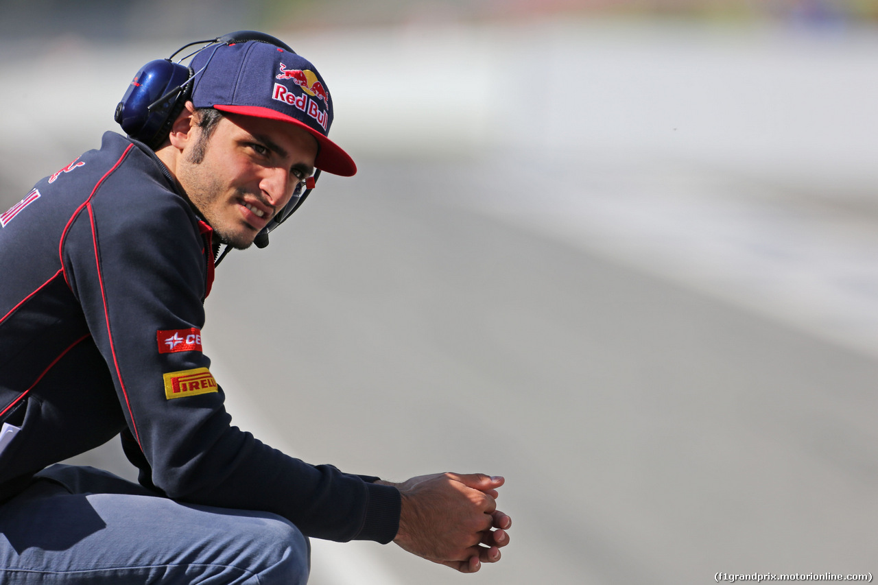 TEST F1 BARCELLONA 12 MAGGIO, Carlos Sainz Jr (ESP) Scuderia Toro Rosso.
12.05.2015.