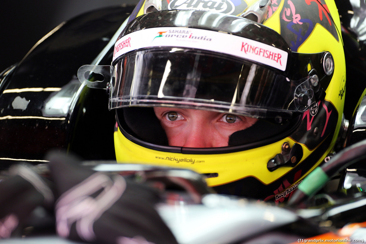 TEST F1 BARCELLONA 12 MAGGIO, Nick Yelloly (GBR) Sahara Force India F1 VJM08 Test Driver.
12.05.2015.