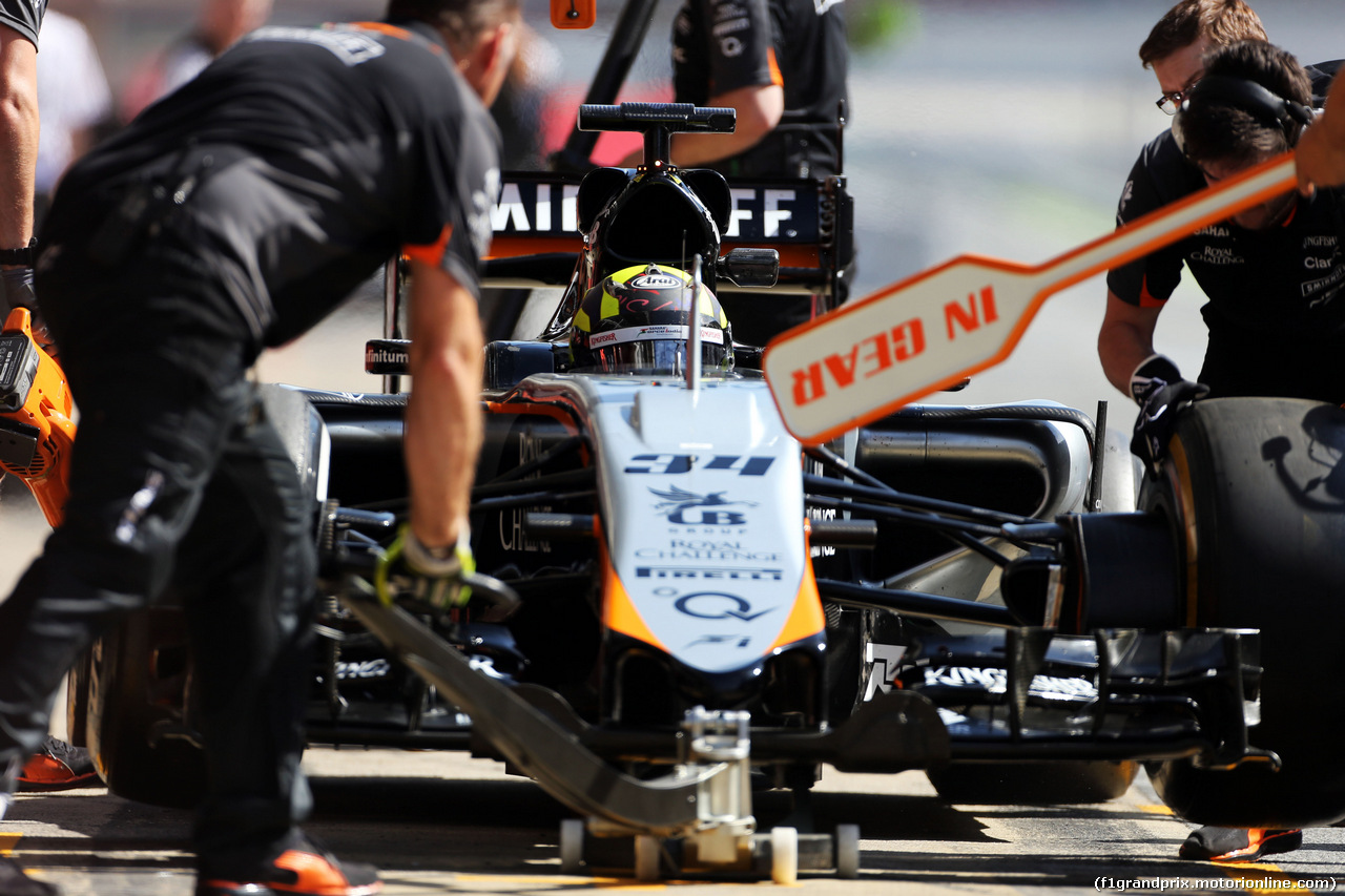 TEST F1 BARCELLONA 12 MAGGIO, Nick Yelloly (GBR) Sahara Force India F1 VJM08 Test Driver.
12.05.2015.