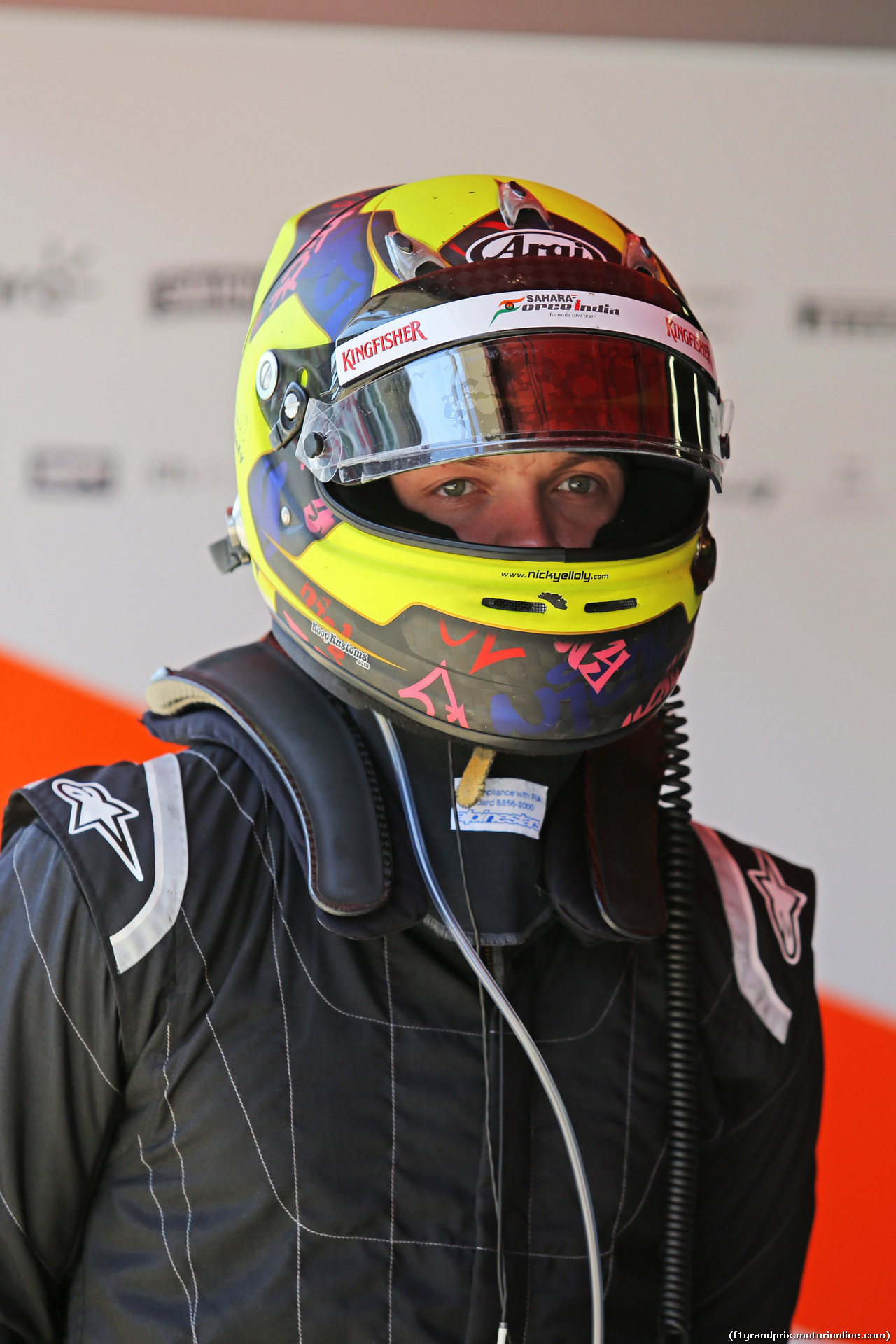 TEST F1 BARCELLONA 12 MAGGIO, Nick Yelloly (GBR) Sahara Force India F1 Test Driver.
12.05.2015.