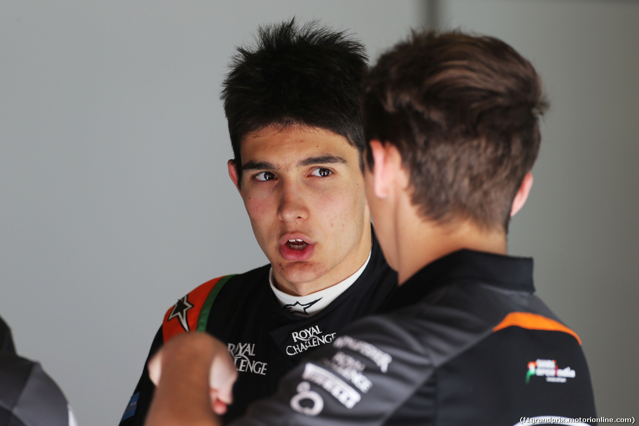 TEST F1 BARCELLONA 13 MAGGIO, Esteban Ocon (FRA) Sahara Force India F1 Team Test Driver.
13.05.2015.