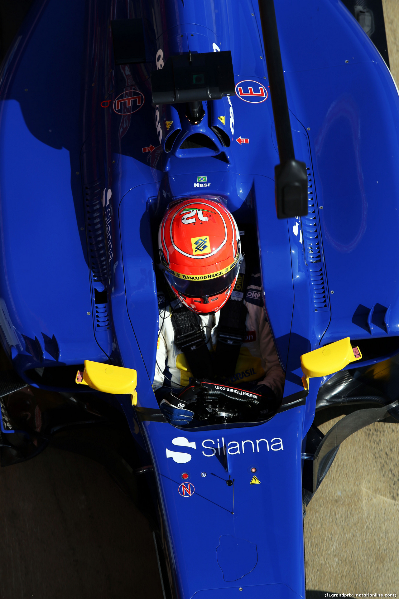TEST F1 BARCELLONA 19 FEBBRAIO, Felipe Nasr (BRA) Sauber C34.
19.02.2015.