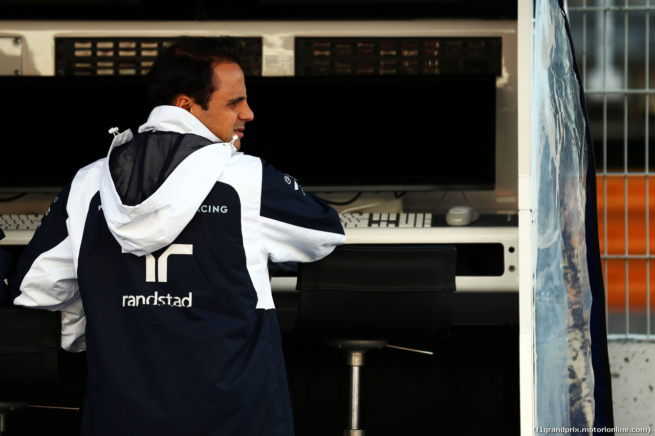 TEST F1 BARCELLONA 19 FEBBRAIO, Felipe Massa (BRA) Williams.
19.02.2015.