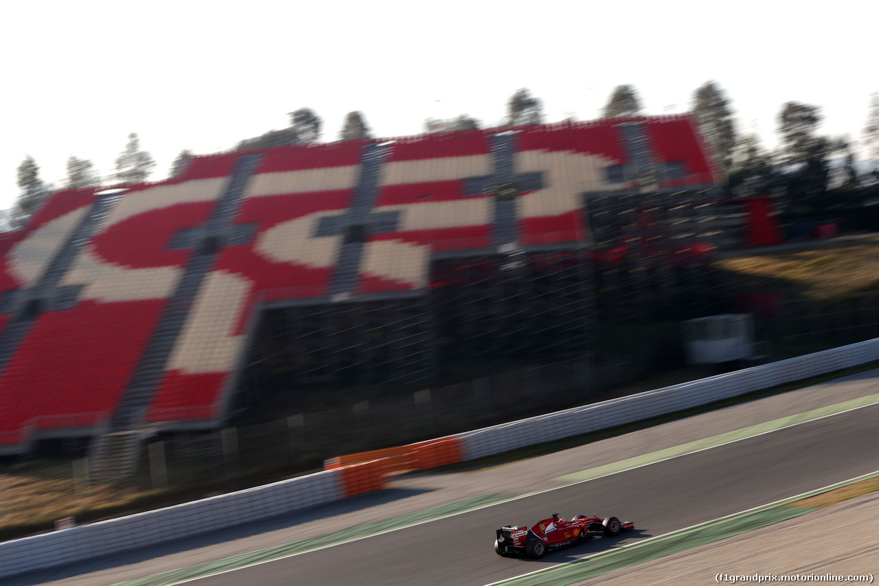 TEST F1 BARCELLONA 19 FEBBRAIO, Kimi Raikkonen (FIN), Ferrari 
19.02.2015.