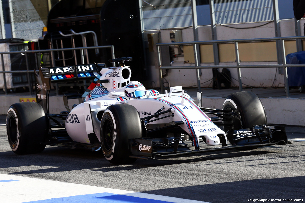 TEST F1 BARCELLONA 19 FEBBRAIO, Susie Wolff (GBR) Williams FW37 Development Driver.
19.02.2015.