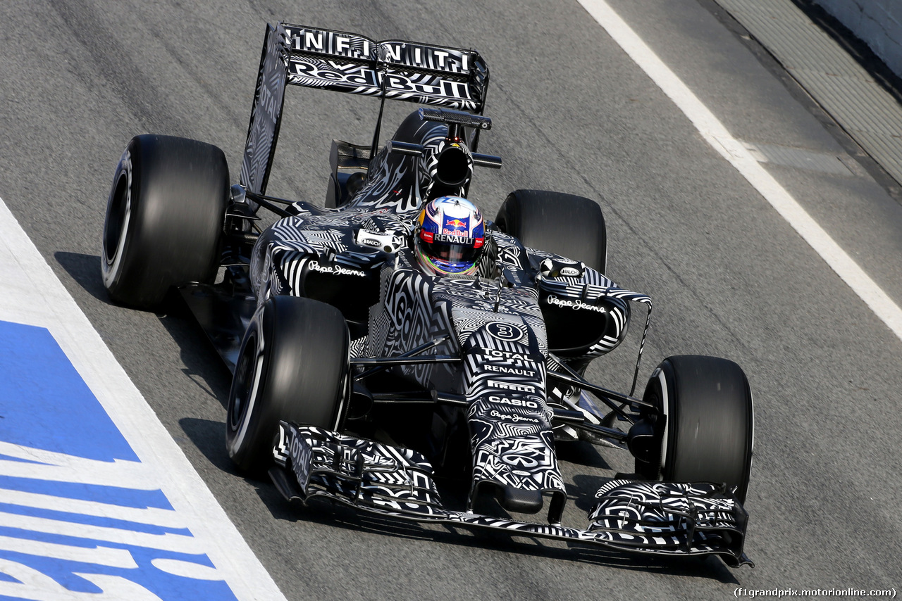 TEST F1 BARCELLONA 19 FEBBRAIO, Daniel Ricciardo (AUS), Red Bull Racing 
19.02.2015.