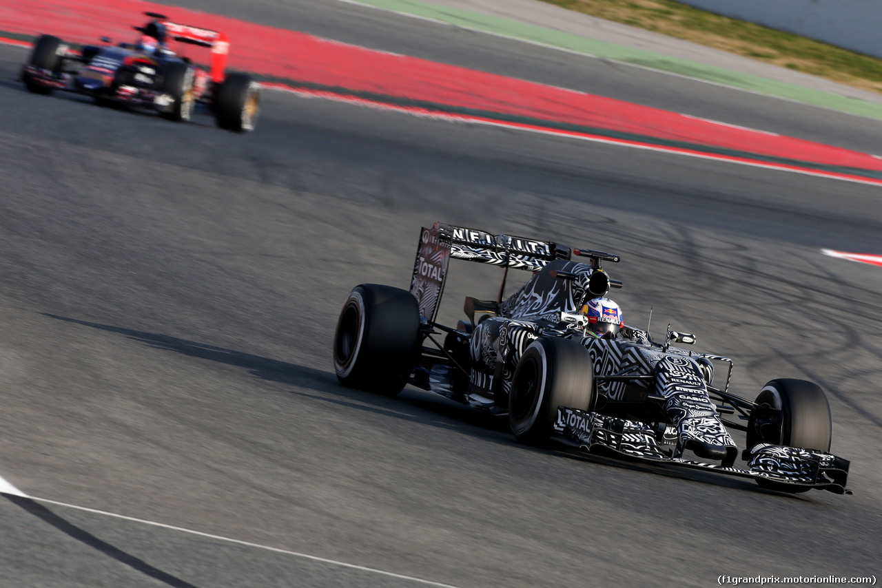 TEST F1 BARCELLONA 19 FEBBRAIO, Daniel Ricciardo (AUS), Red Bull Racing 
19.02.2015.