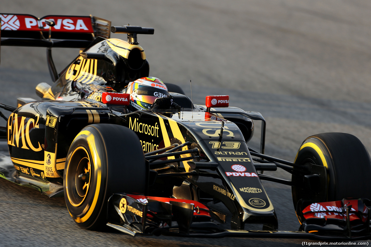 TEST F1 BARCELLONA 19 FEBBRAIO, Pastor Maldonado (VEN), Lotus F1 Team 
19.02.2015.