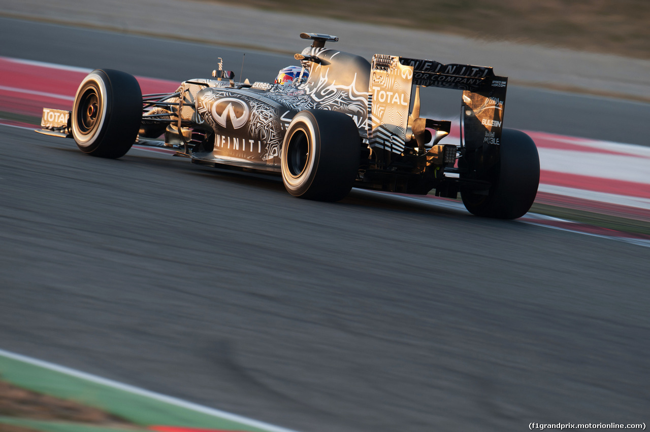 TEST F1 BARCELLONA 19 FEBBRAIO, Daniel Ricciardo (AUS) Red Bull Racing RB11.
19.02.2015.