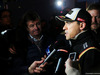 TEST F1 BARCELLONA 19 FEBBRAIO, Pastor Maldonado (VEN) Lotus F1 Team with the media.
19.02.2015.