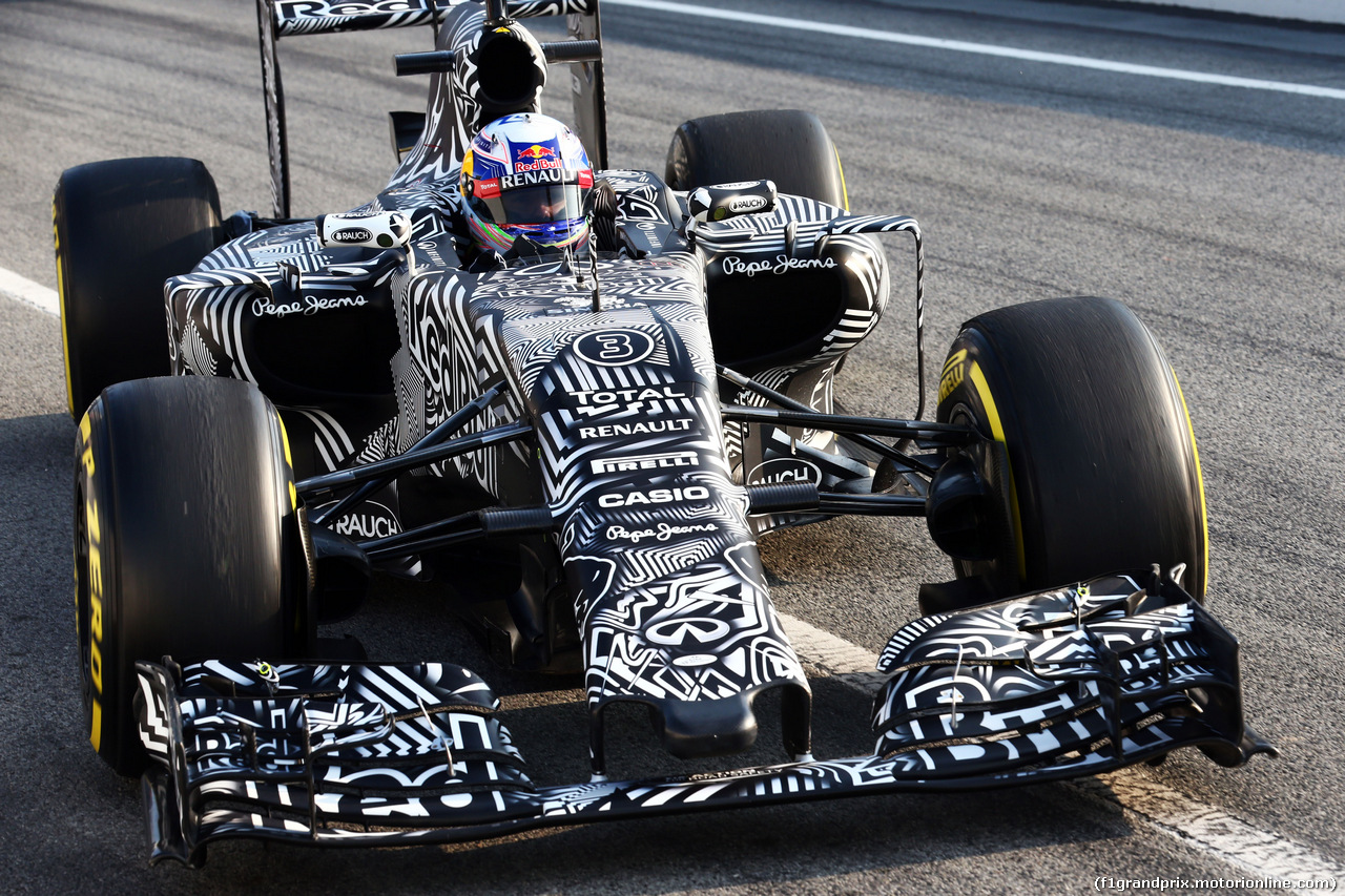 TEST F1 BARCELLONA 20 FEBBRAIO, Daniel Ricciardo (AUS) Red Bull Racing RB11.
20.02.2015.
