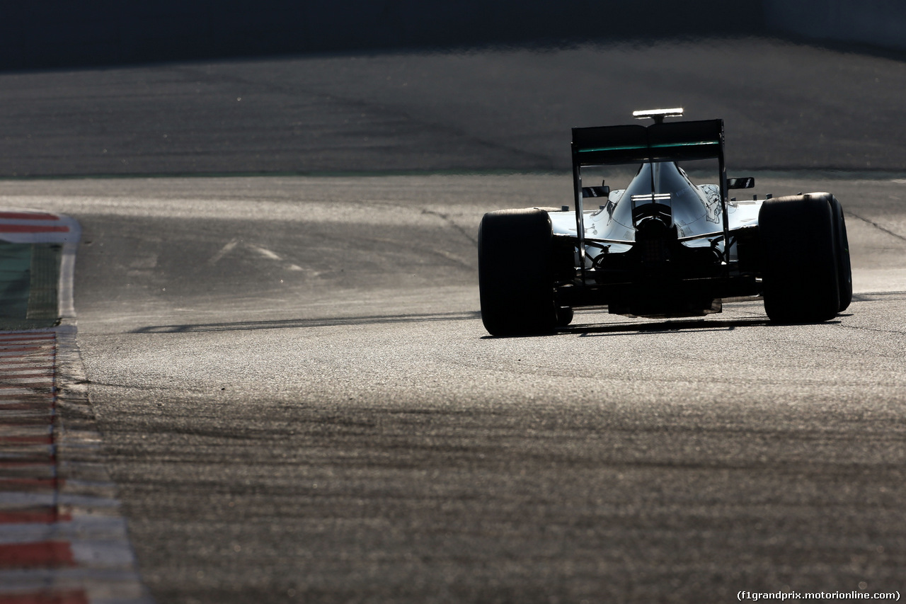 TEST F1 BARCELLONA 20 FEBBRAIO, Nico Rosberg (GER) Mercedes AMG F1 W06.
20.02.2015.
