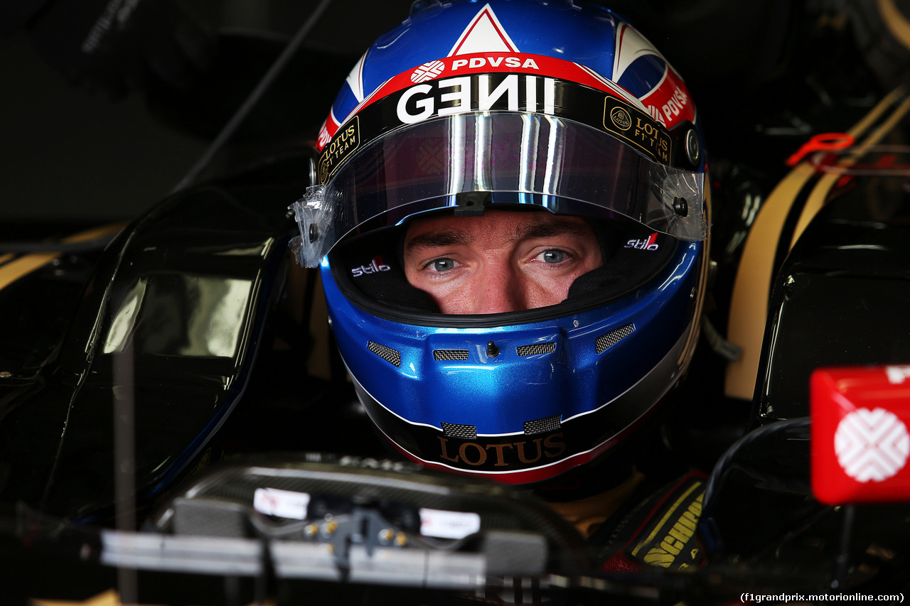 TEST F1 BARCELLONA 20 FEBBRAIO, Jolyon Palmer (GBR) Lotus F1 E23 Test e Reserve Driver.
20.02.2015.