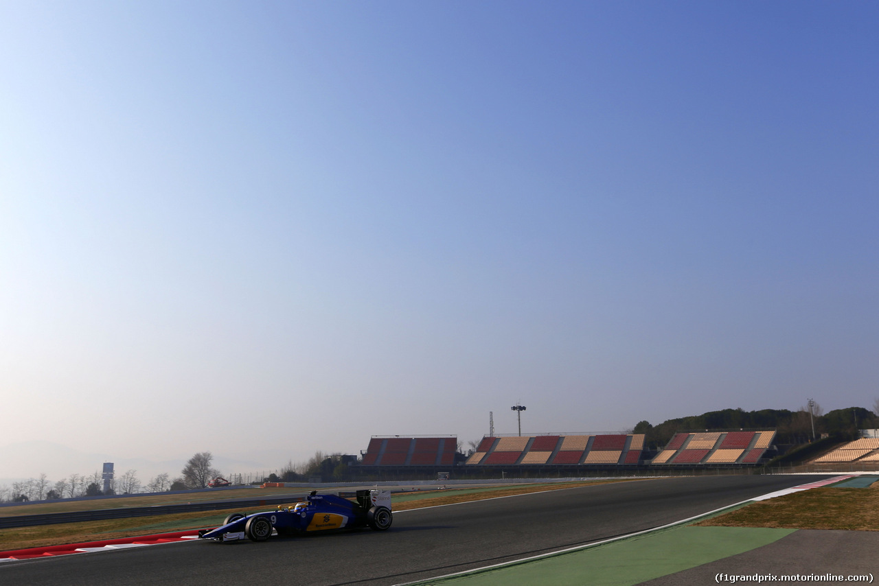 TEST F1 BARCELLONA 20 FEBBRAIO, Marcus Ericsson (SWE), Sauber F1 Team 
20.02.2015.