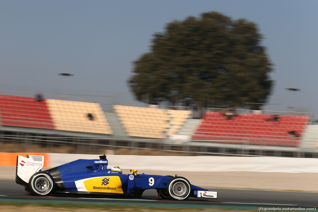 TEST F1 BARCELLONA 20 FEBBRAIO, Marcus Ericsson (SWE), Sauber F1 Team 
20.02.2015.