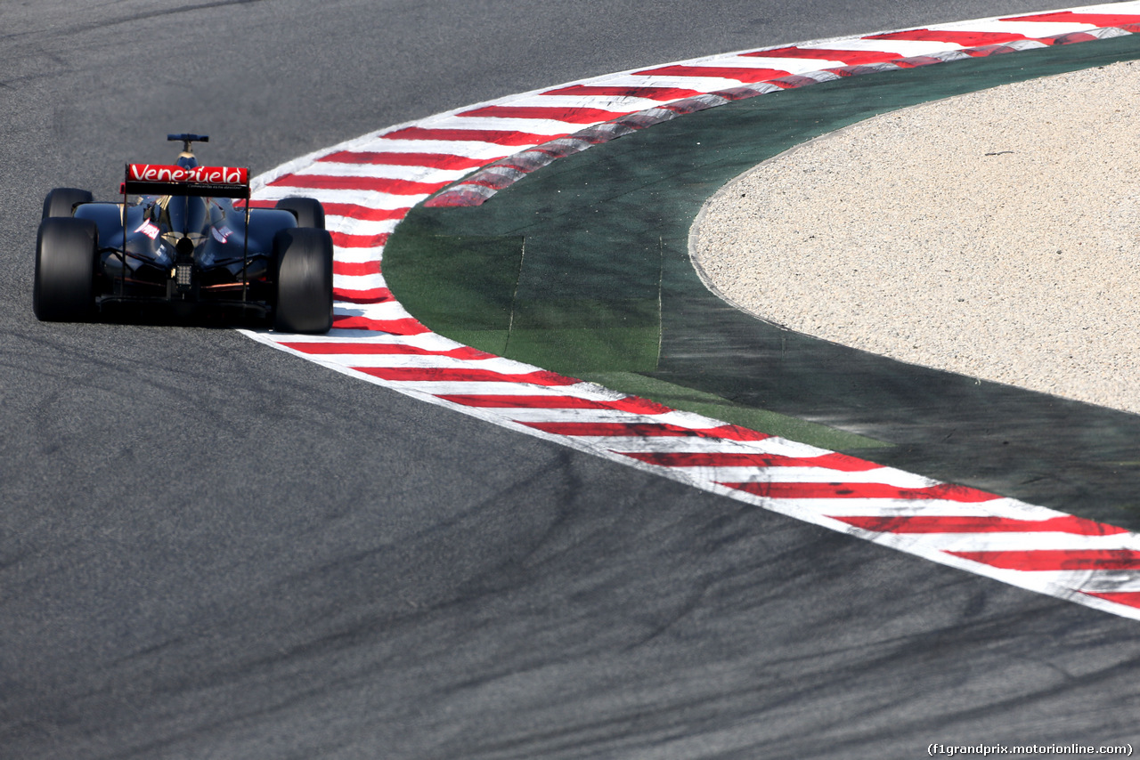 TEST F1 BARCELLONA 20 FEBBRAIO, Jolyon Palmer (GBR), Lotus F1 Team 
20.02.2015.