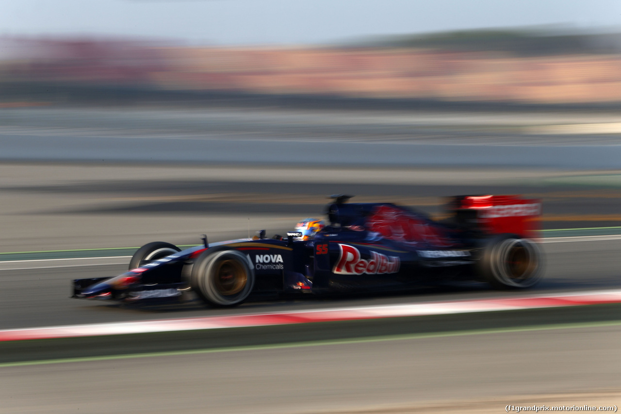 TEST F1 BARCELLONA 20 FEBBRAIO, Carlos Sainz (ESP), Scuderia Toro Rosso 
20.02.2015.