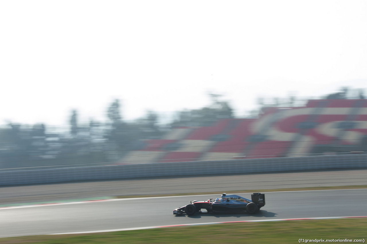 TEST F1 BARCELLONA 20 FEBBRAIO, Fernando Alonso (ESP) McLaren MP4-30.
20.02.2015.